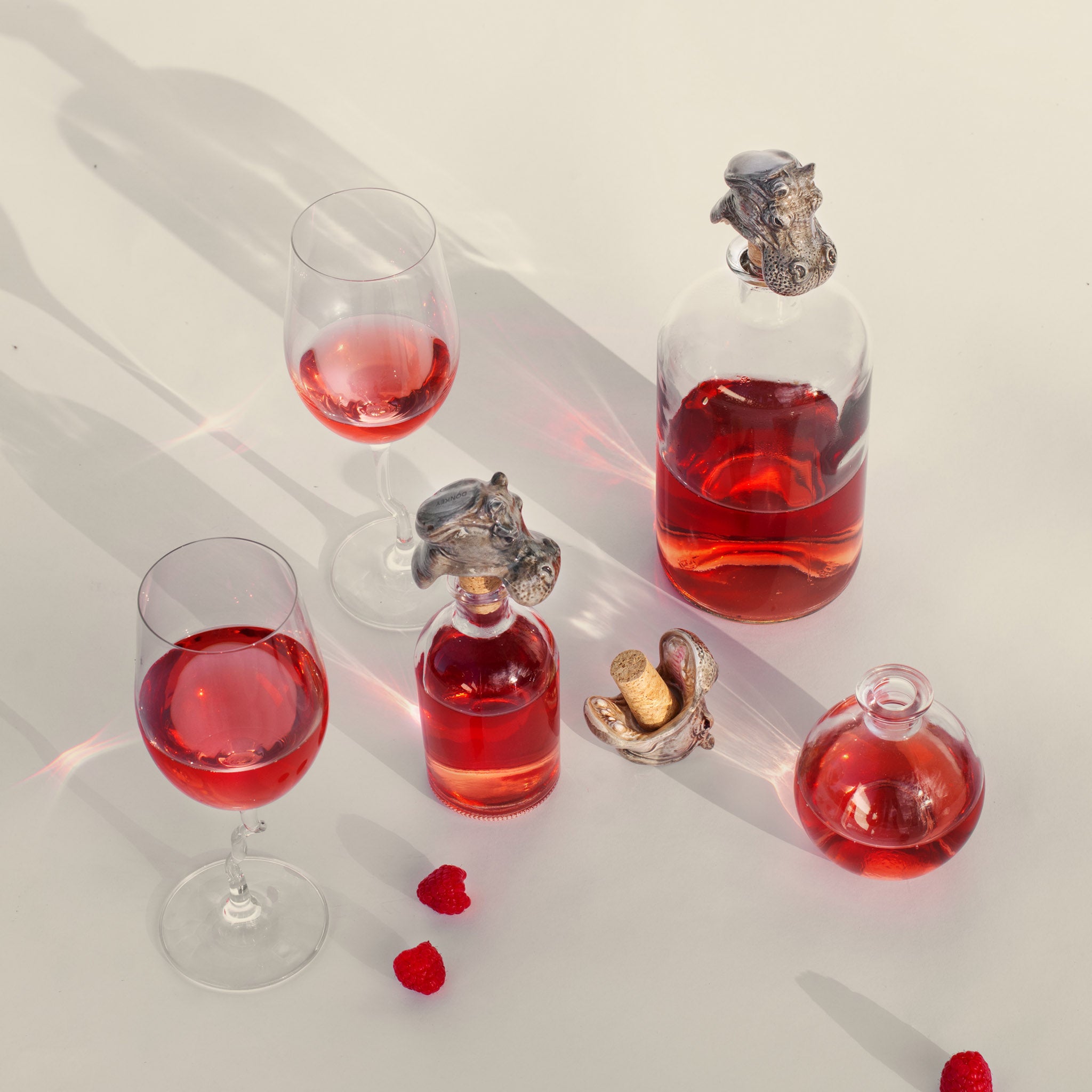 Hungry Hippos Flaschenverschluss