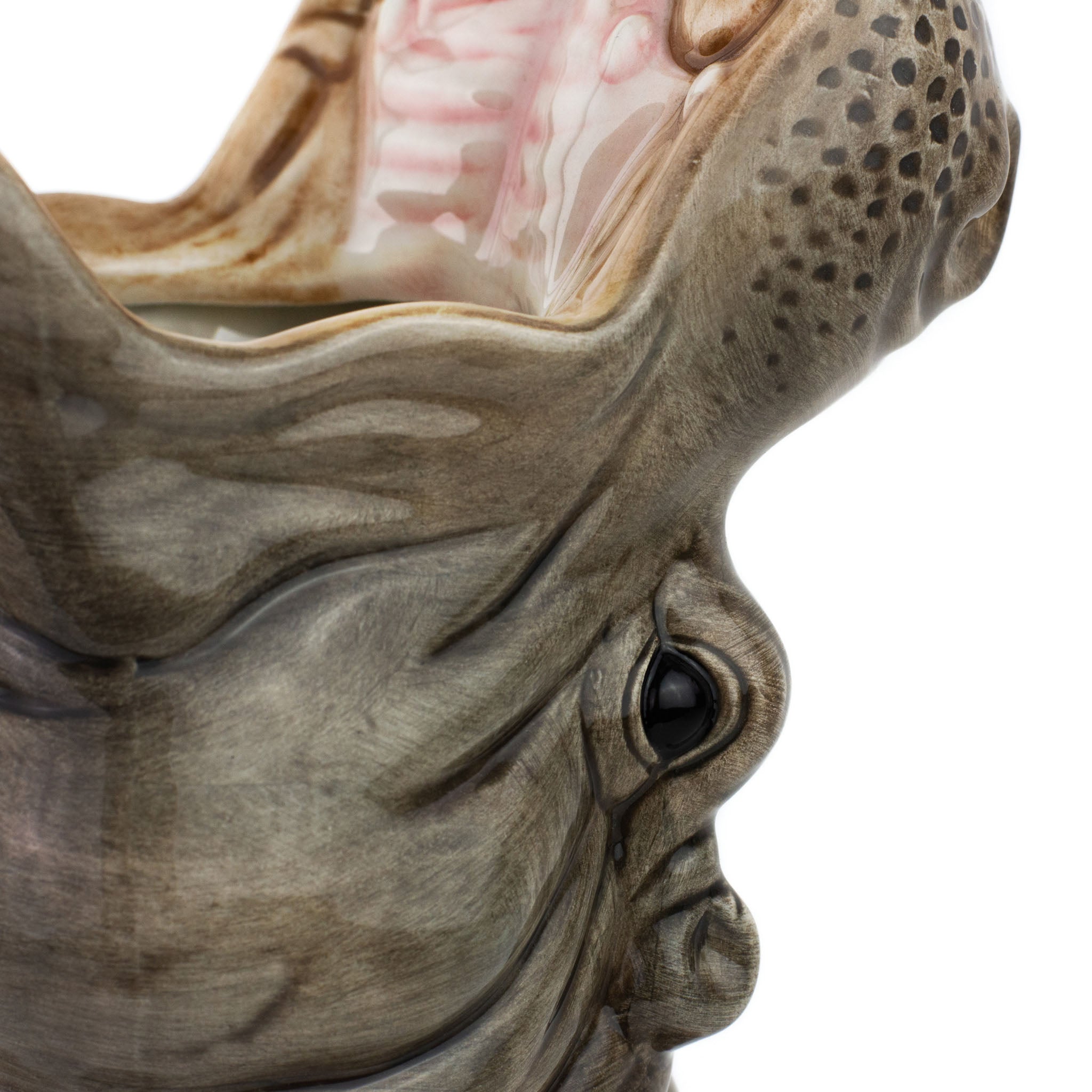 Detailansicht Hungry Hippos Vase