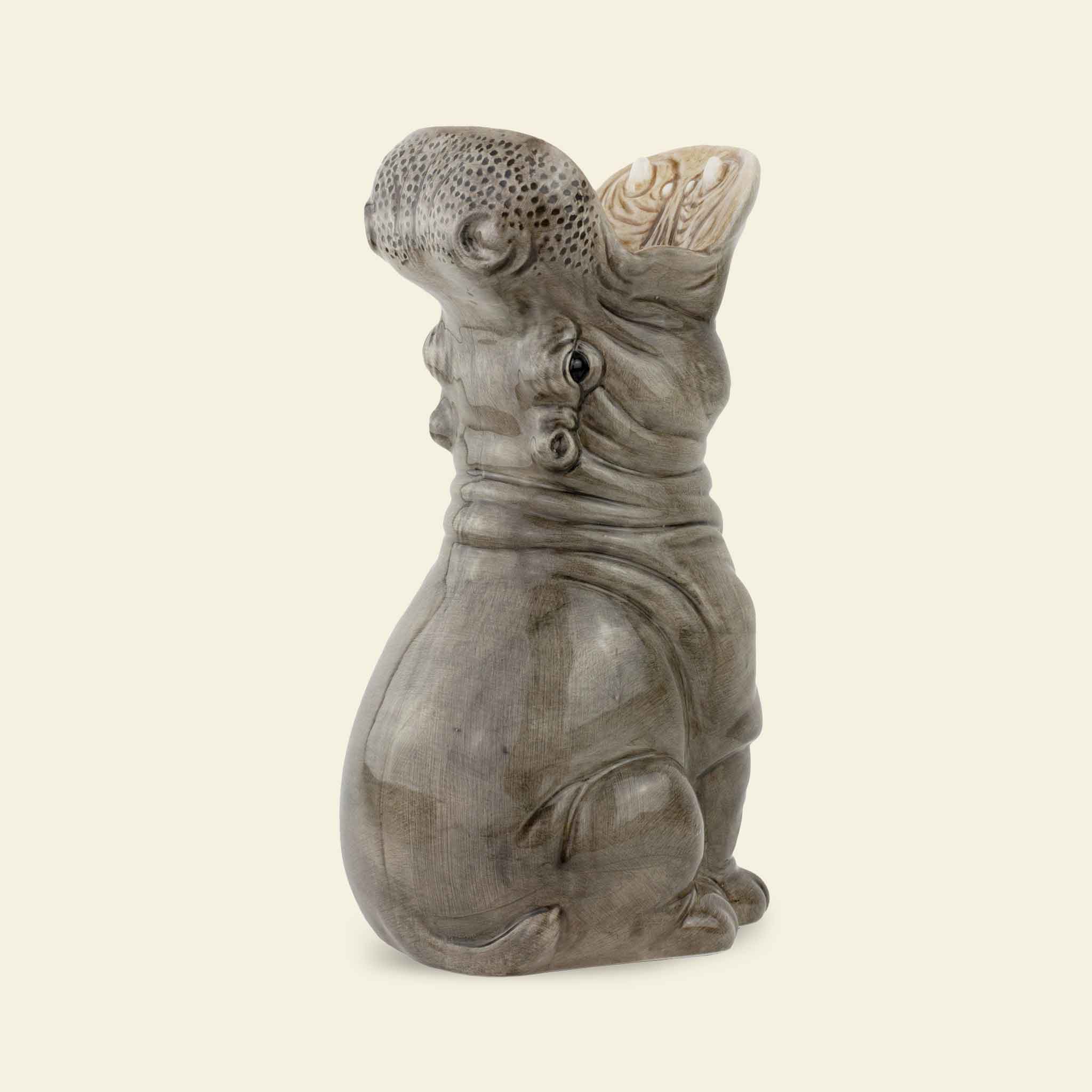 Rückansicht Hungry Hippos Vase