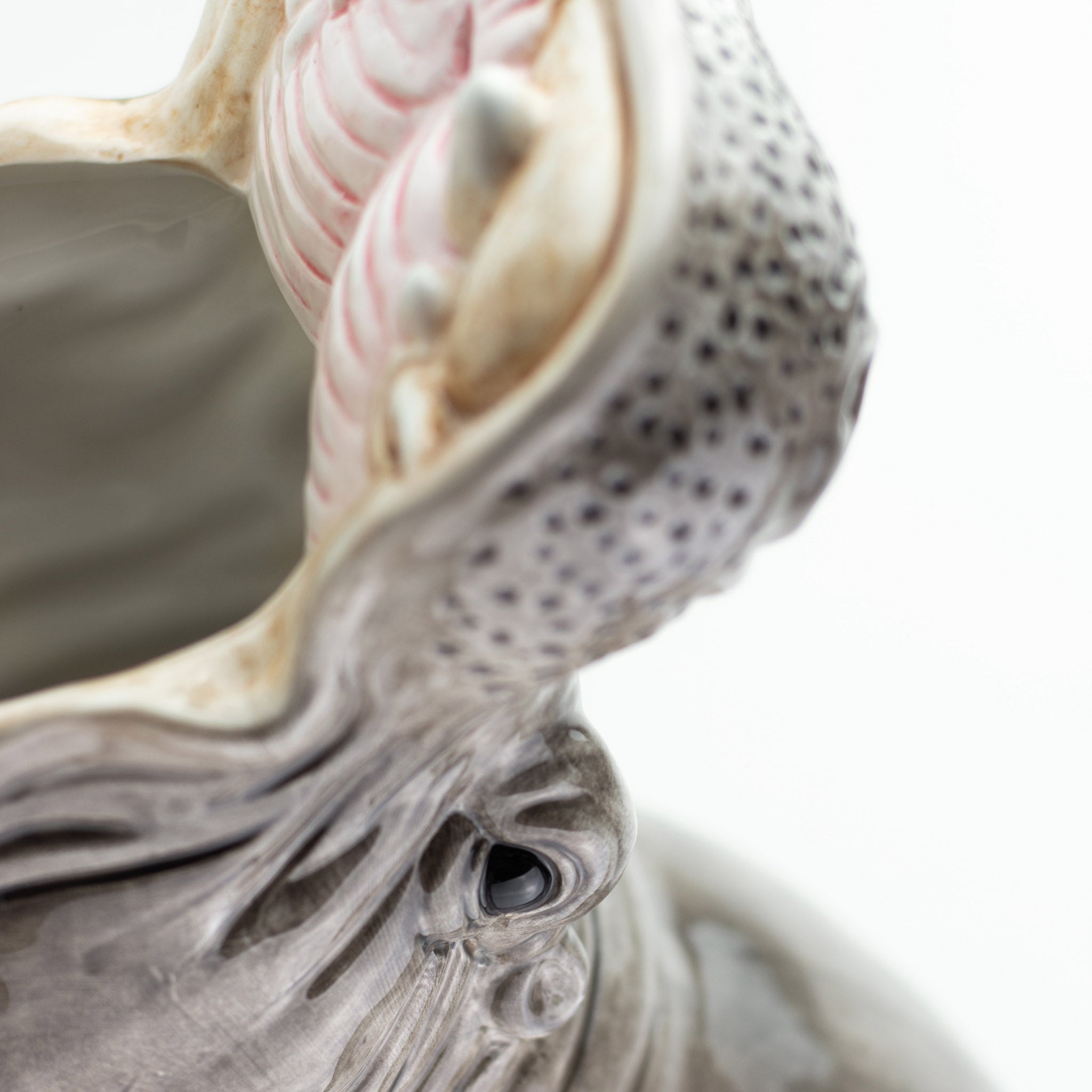 Detailaufnahme der Hungry Hippos Vase Large