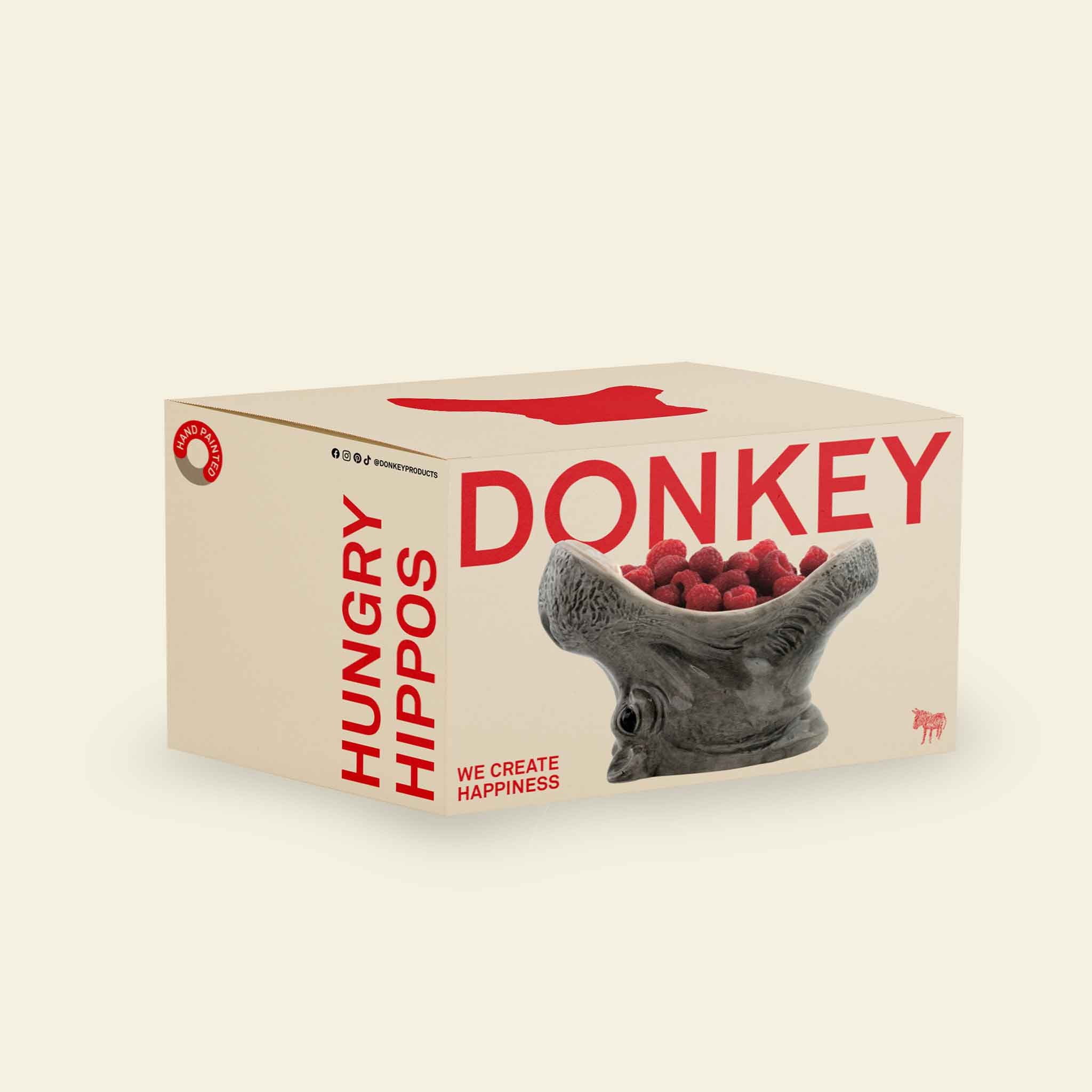 Verpackung der Hungry Hippos Bowl