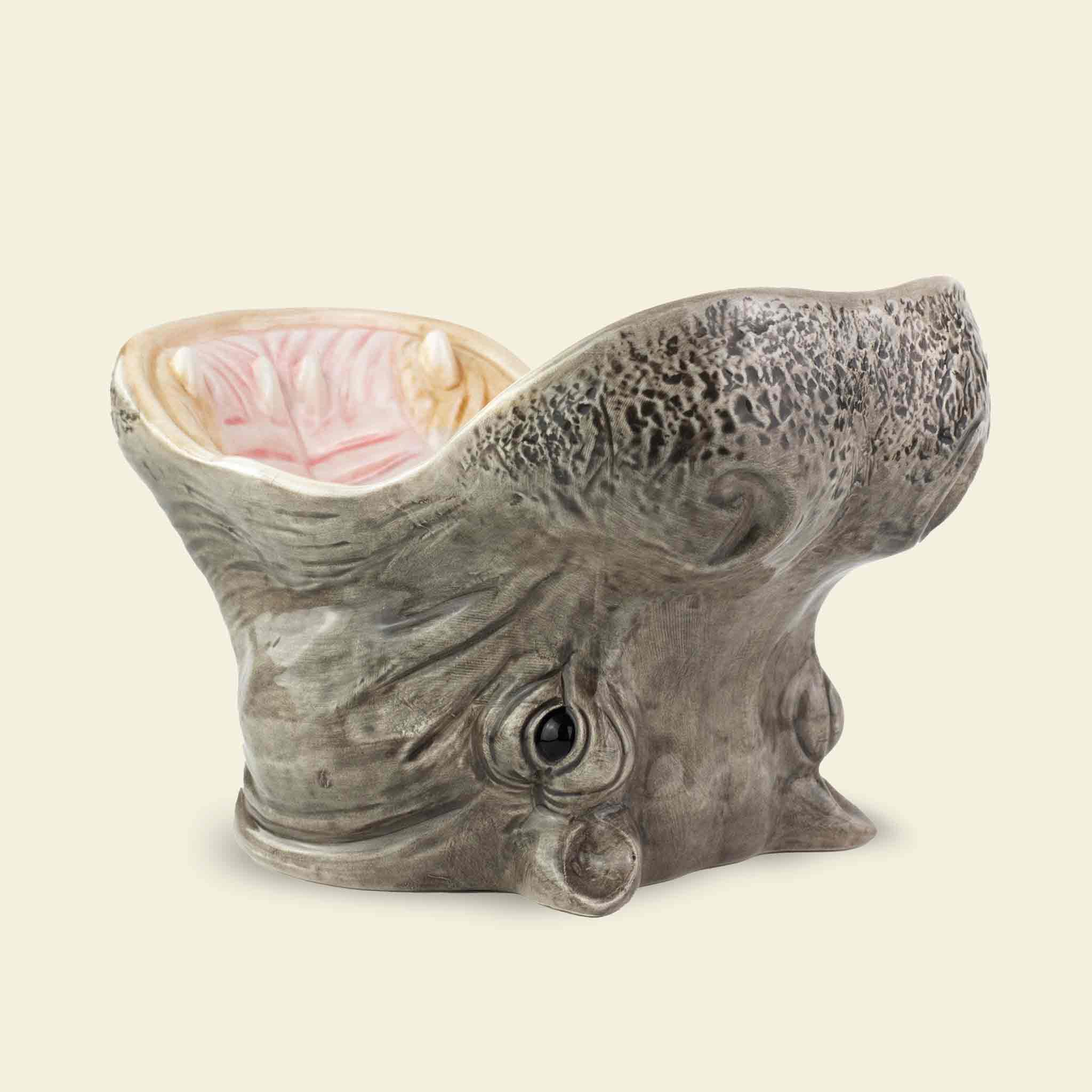 Hungry Hippo Bowl, dekorative Schale in Nilpferd-Form