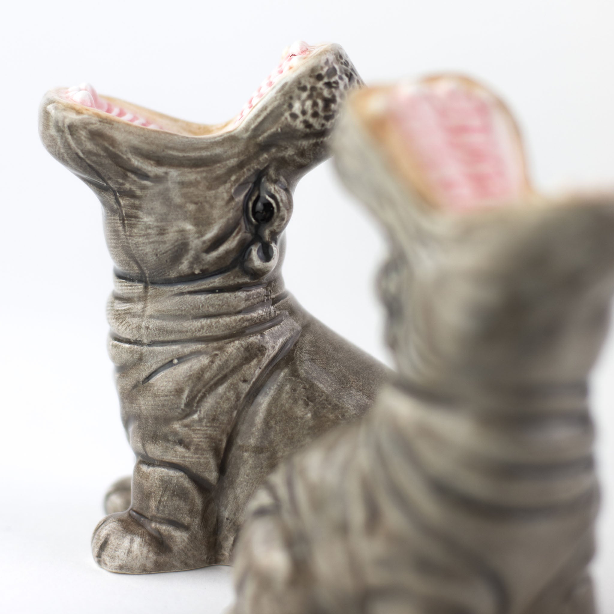 Detailansicht Hungry Hippos Salzstreuer