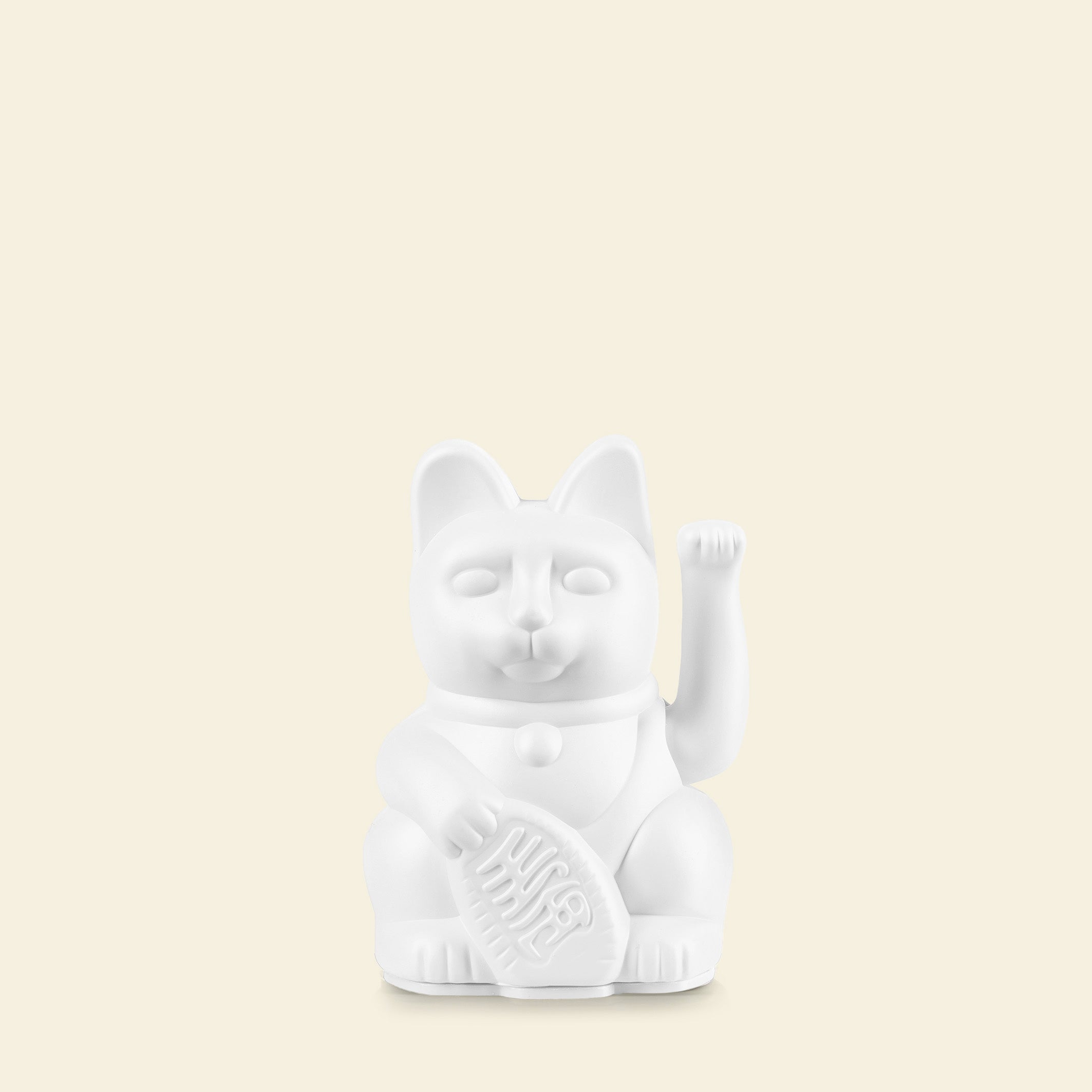 Winkekatze Mini Weiß