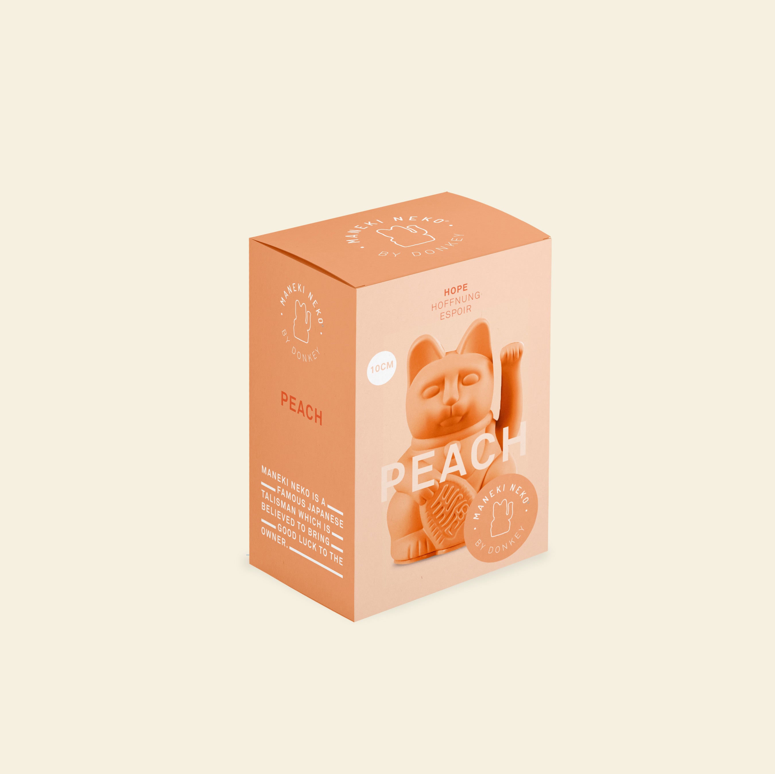 Winkekatze Mini Peach