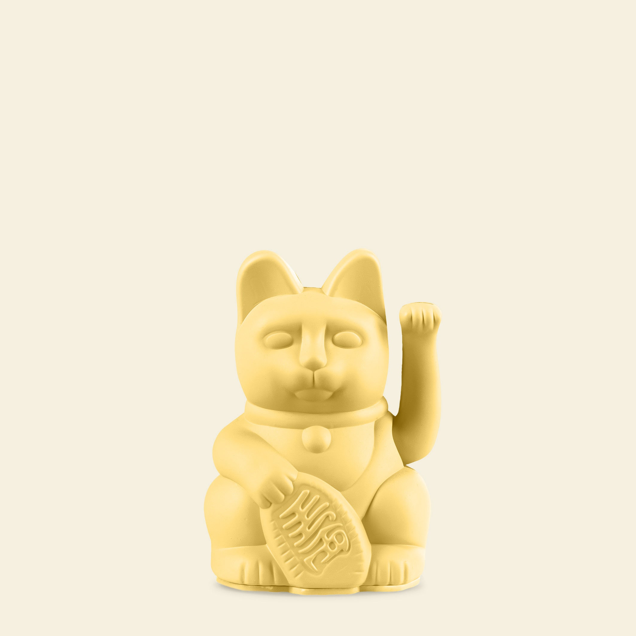 Winkekatze Mini Gelb