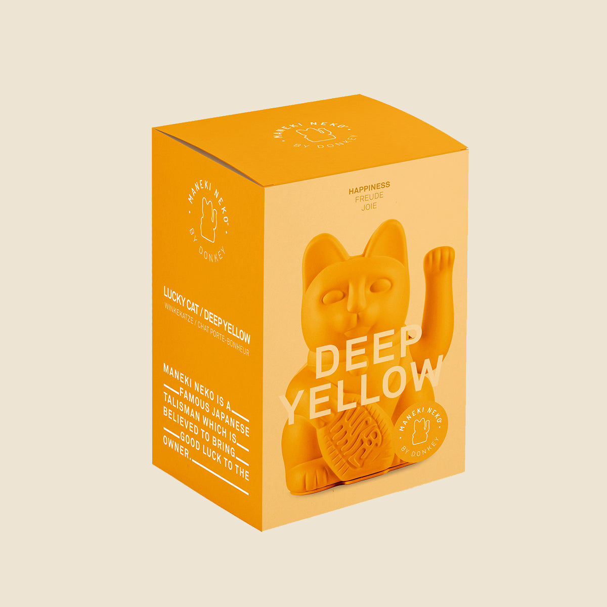 Verpackung Lucky Cat Deep Yellow