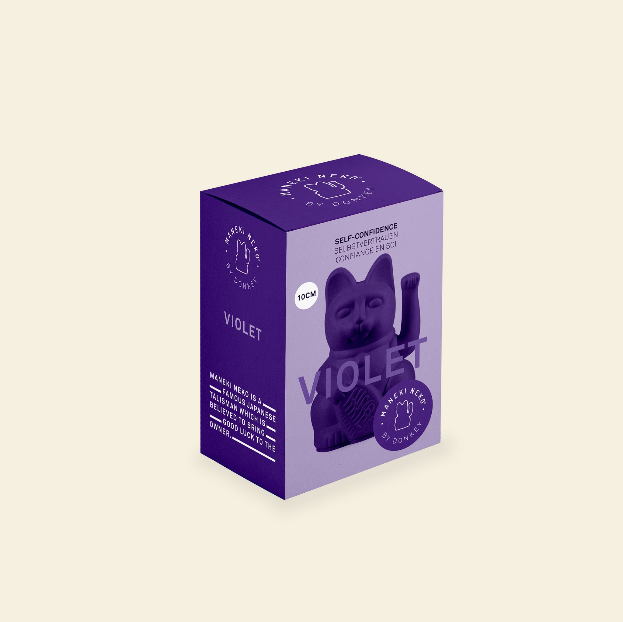 Winkekatze Mini Violet