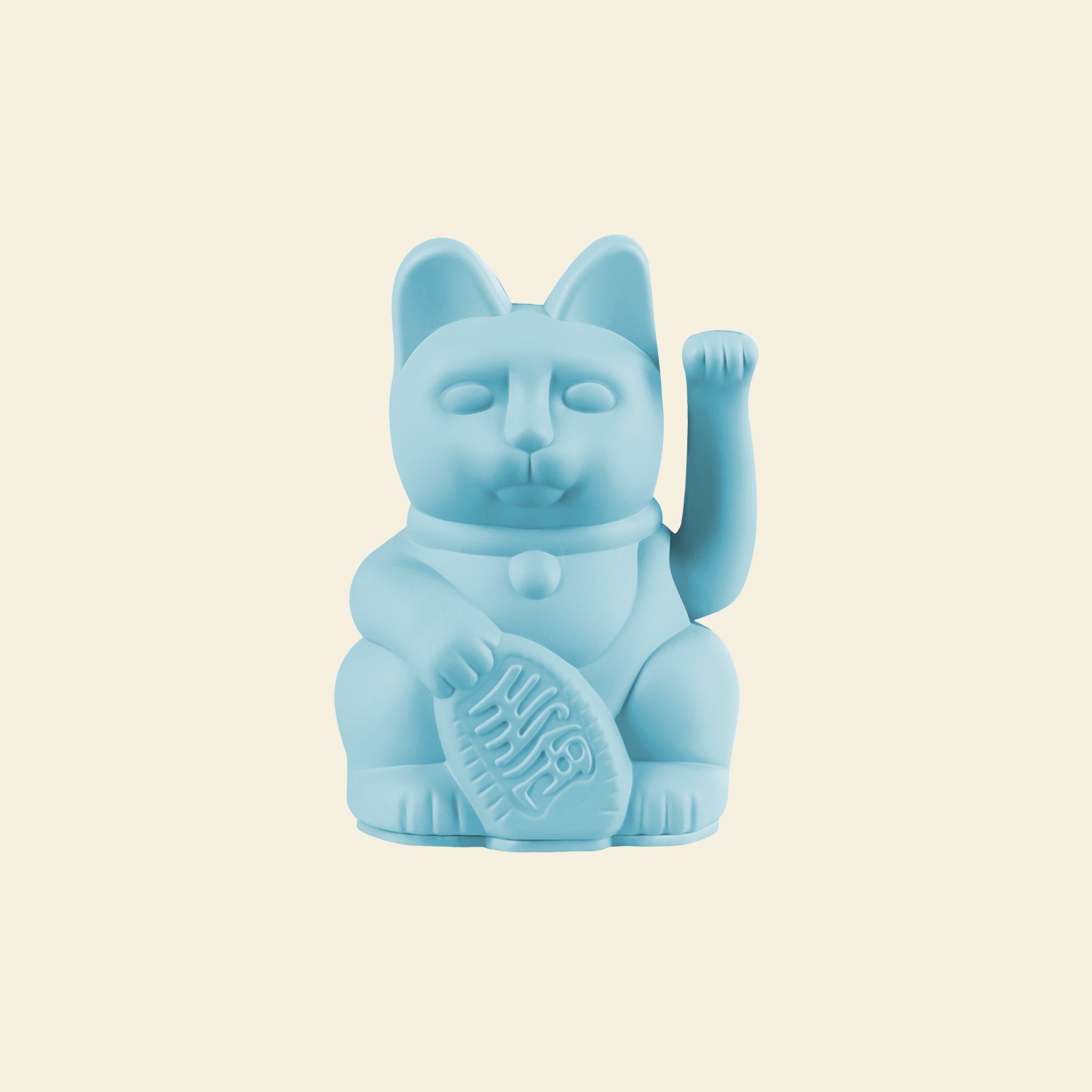 Winkekatze Mini Light Blue "Emi"