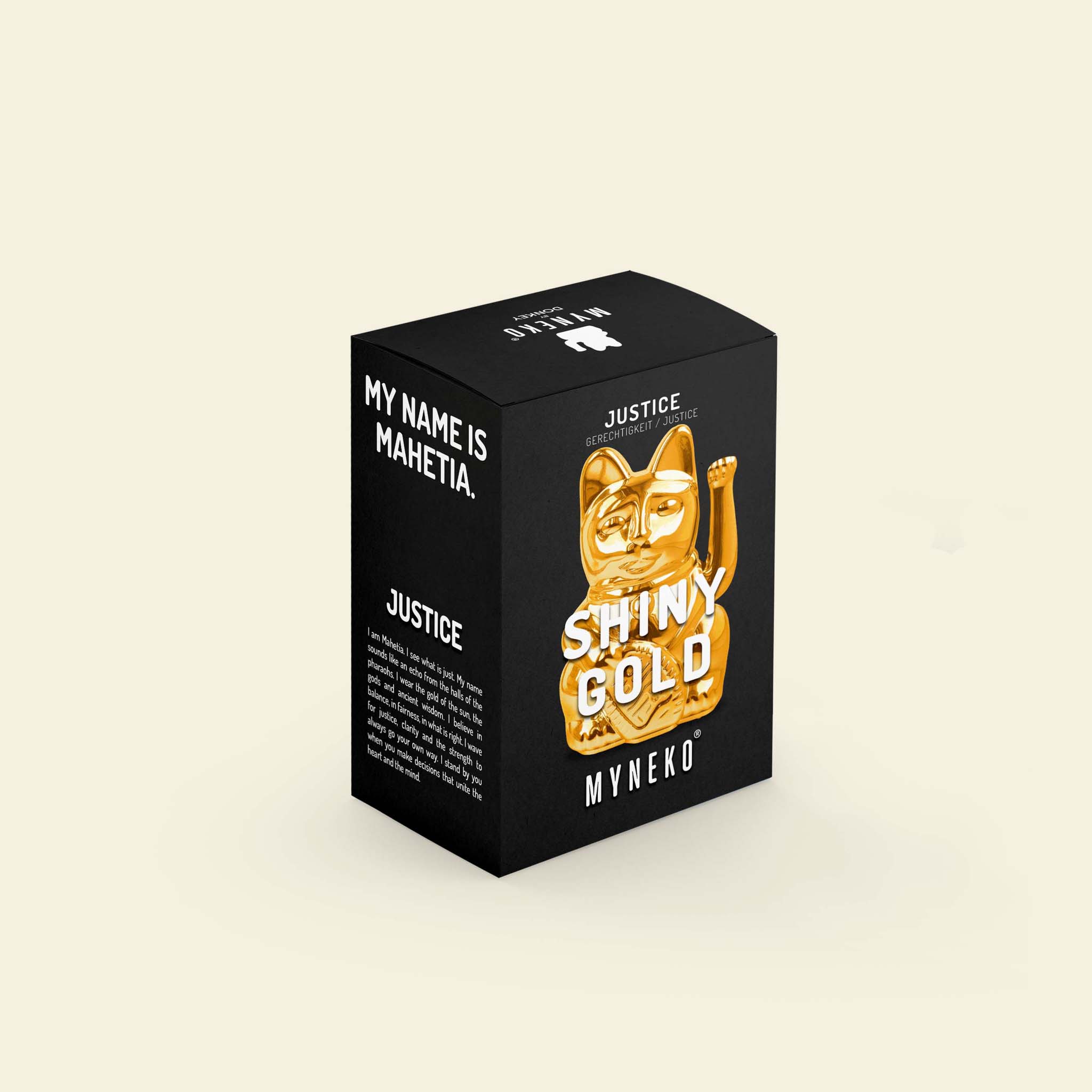 Lucky Cat Shiny Gold Mini „Mahetia“