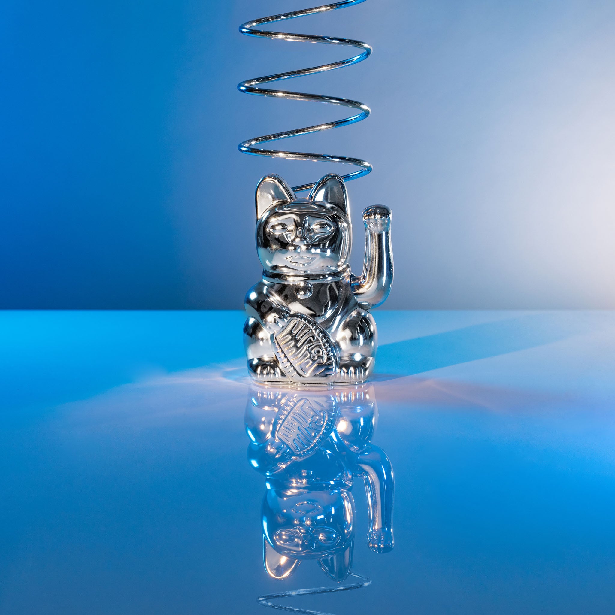 Lucky Cat Shiny Silver Nova