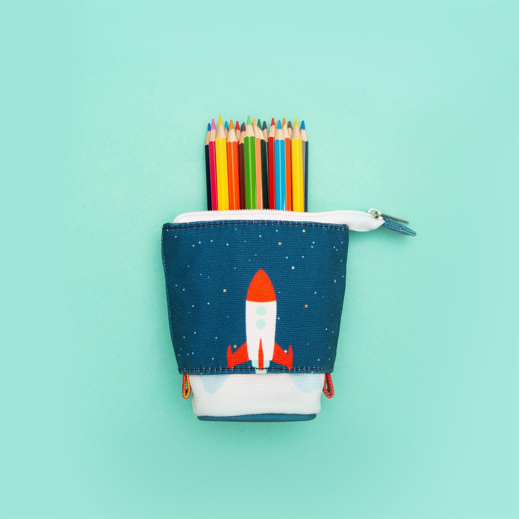 Pop Up Pencil Case Space