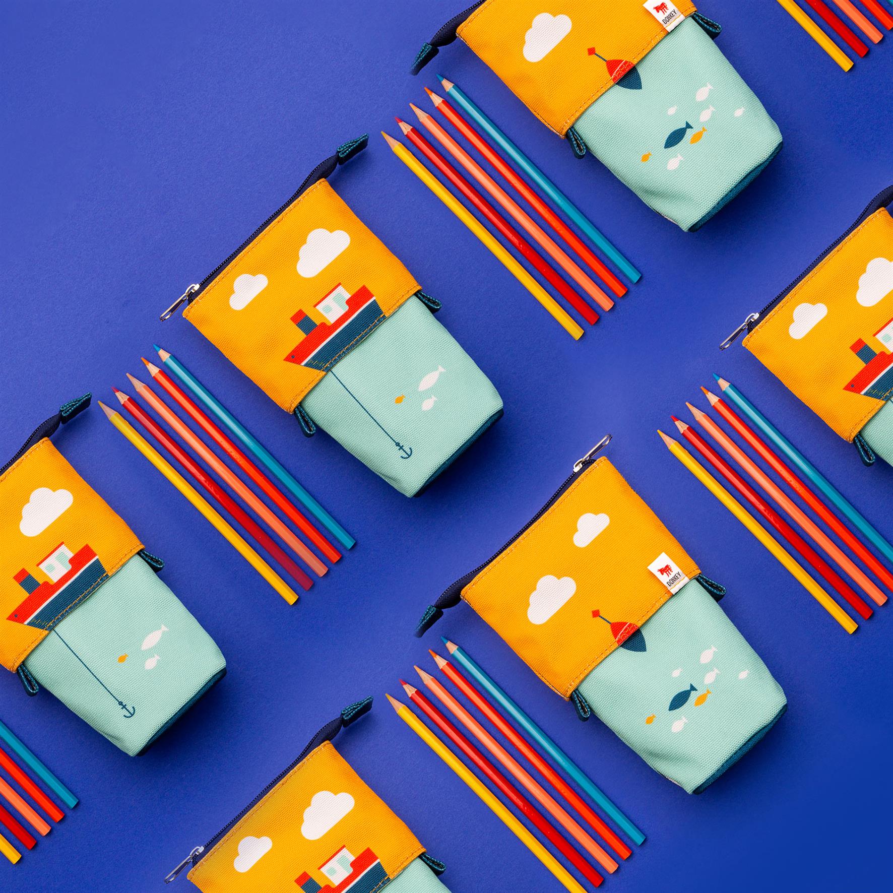 Pop Up Pencil Case Boot