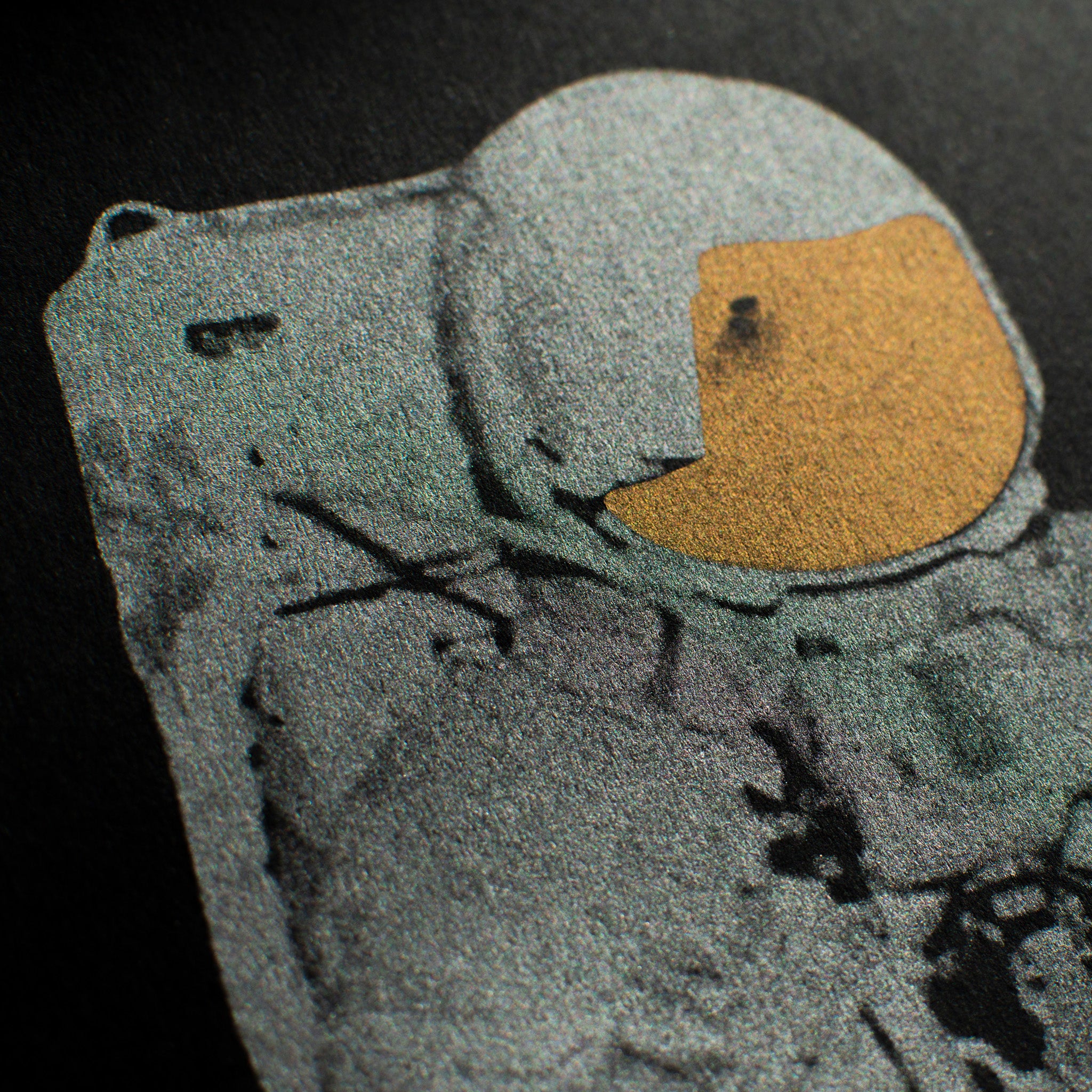 Risographie Artprint Astronaut