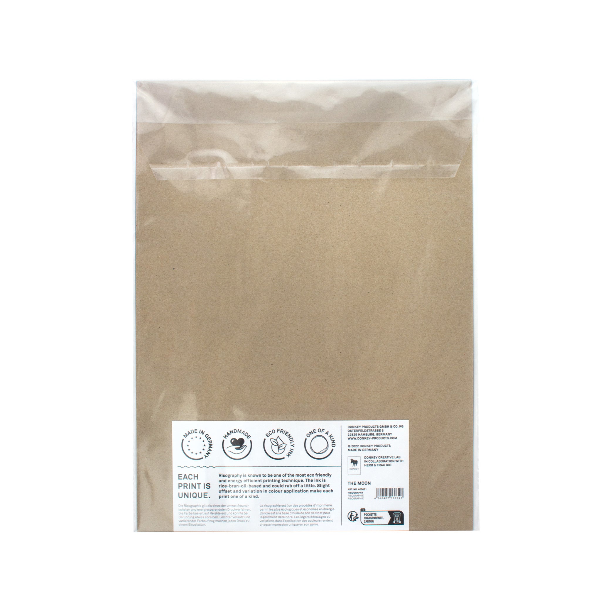 Risographie Artprint Moon