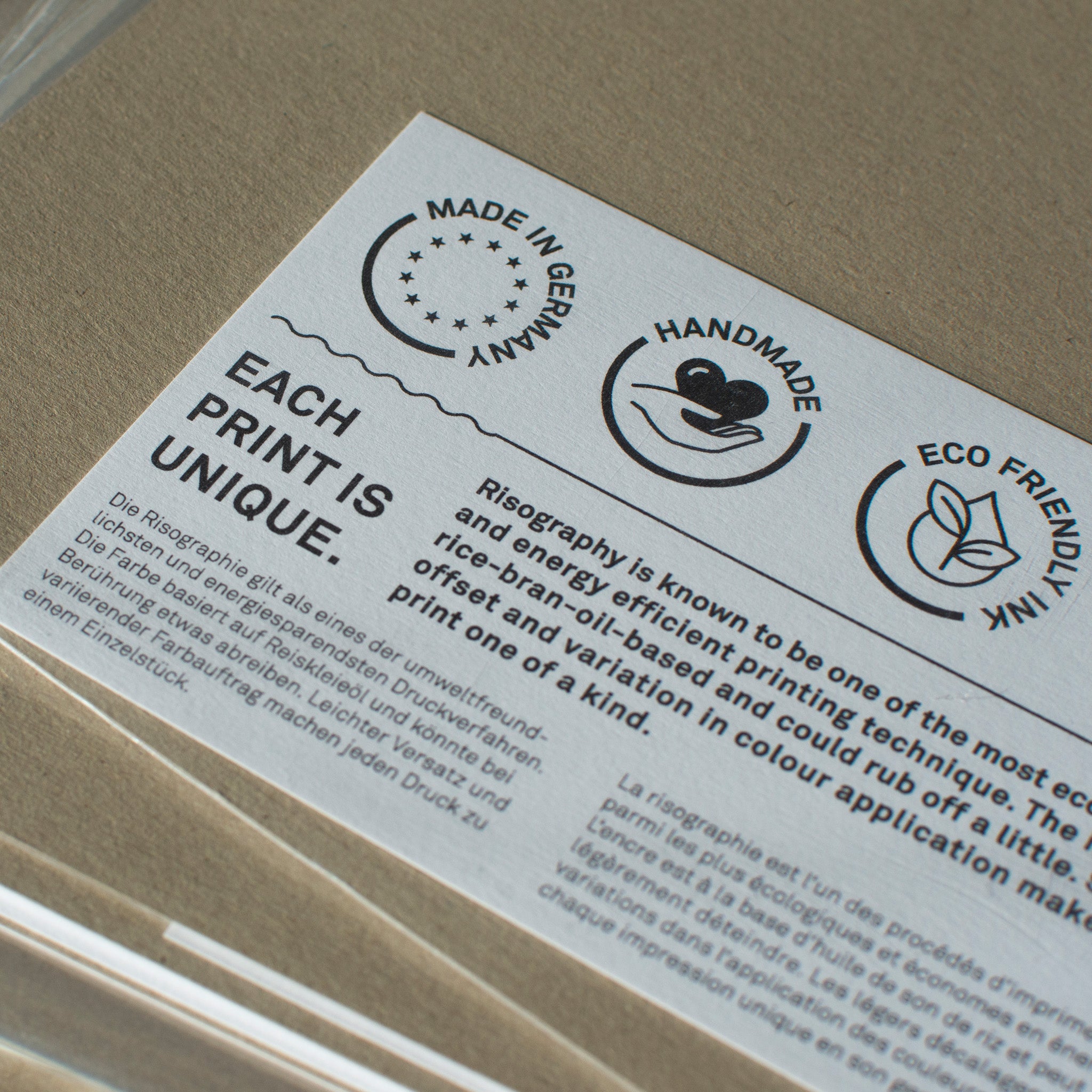 Risographie Artprint Lobster