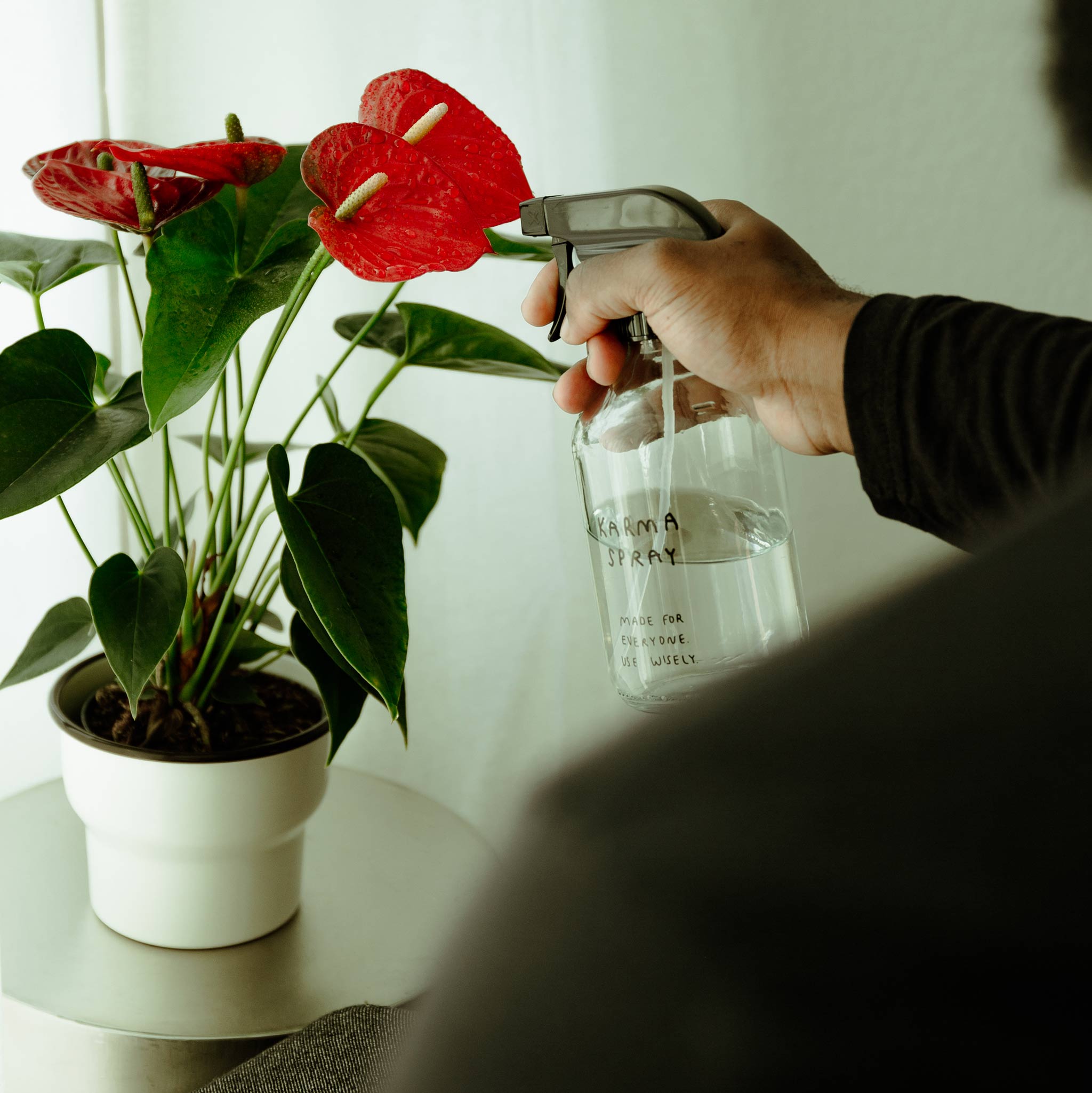 Sprühflasche "Karma Spray" aus der Cozy Home Collection by Johanna Schwarzer x Donkey