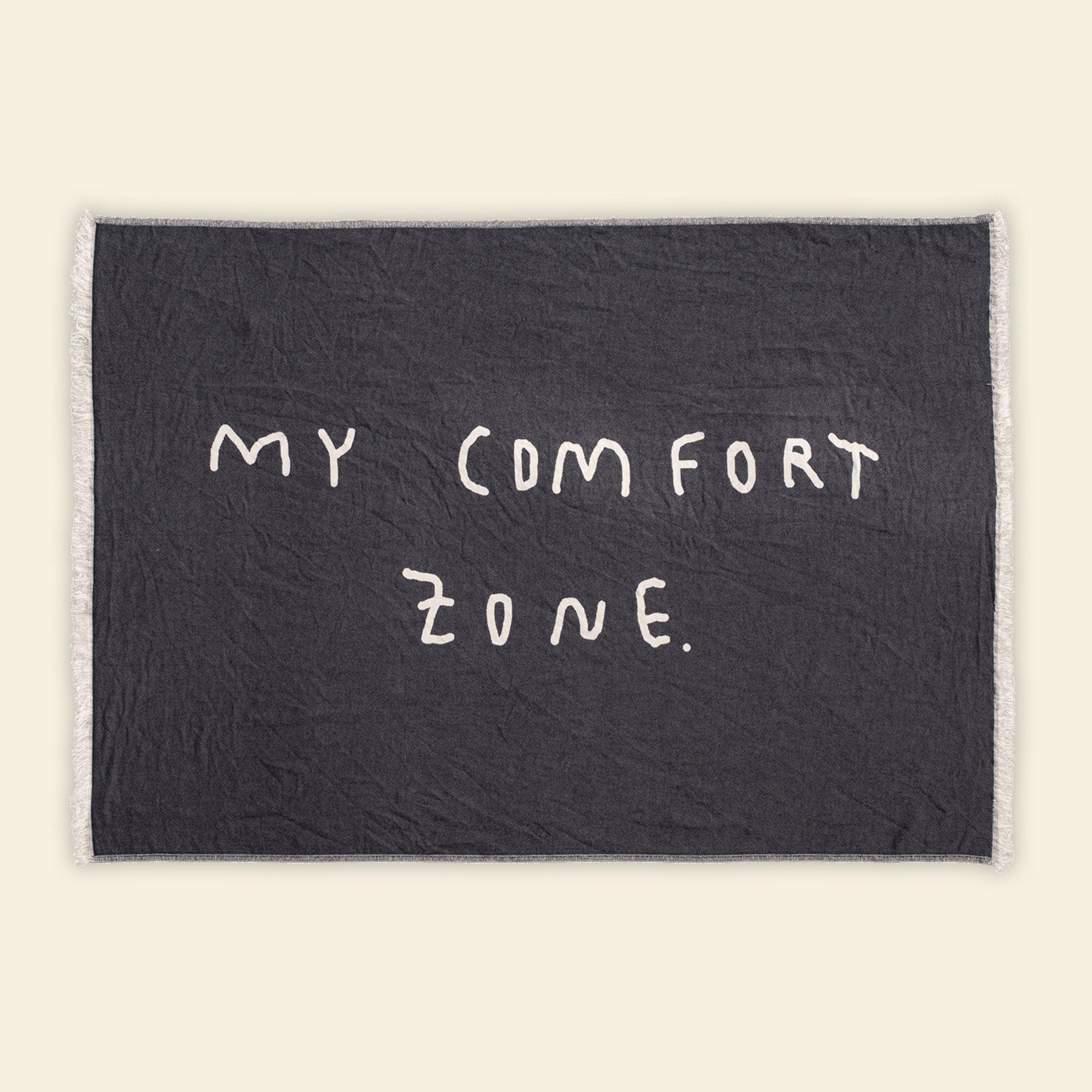 Wolldecke"My Comfort Zone" aus der Cozy Home Collection by Johanna Schwarzer x Donkey