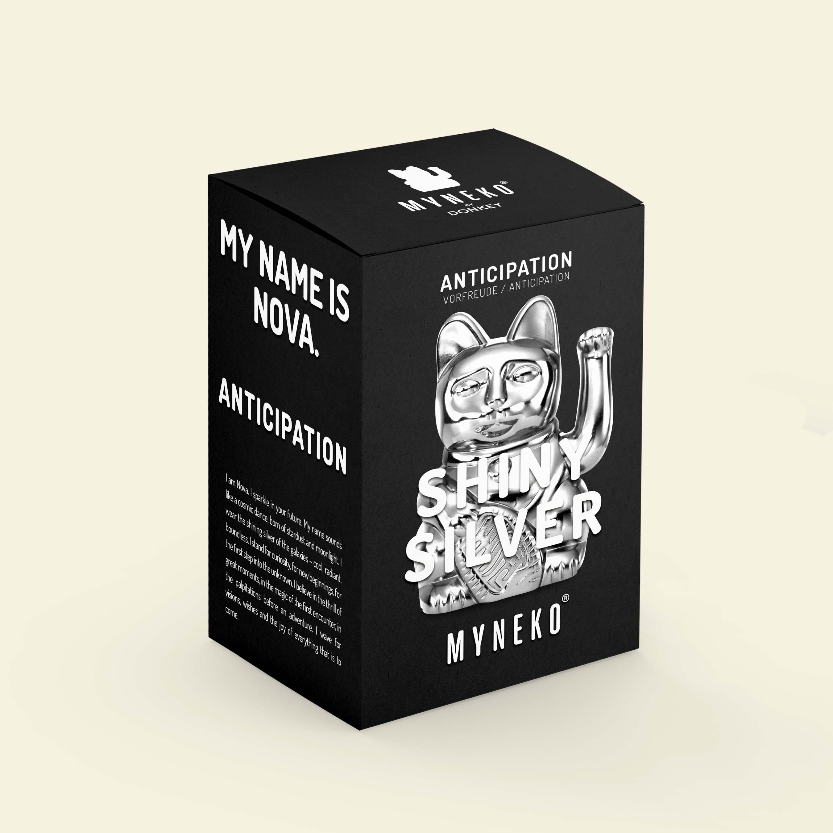 Verpackung Lucky Cat Shiny Silver Nova