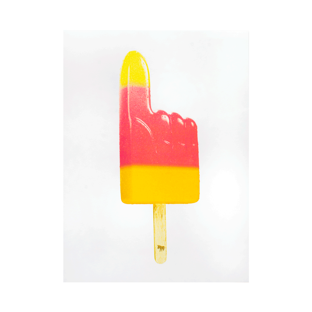 Risographie Artprint Popsicle