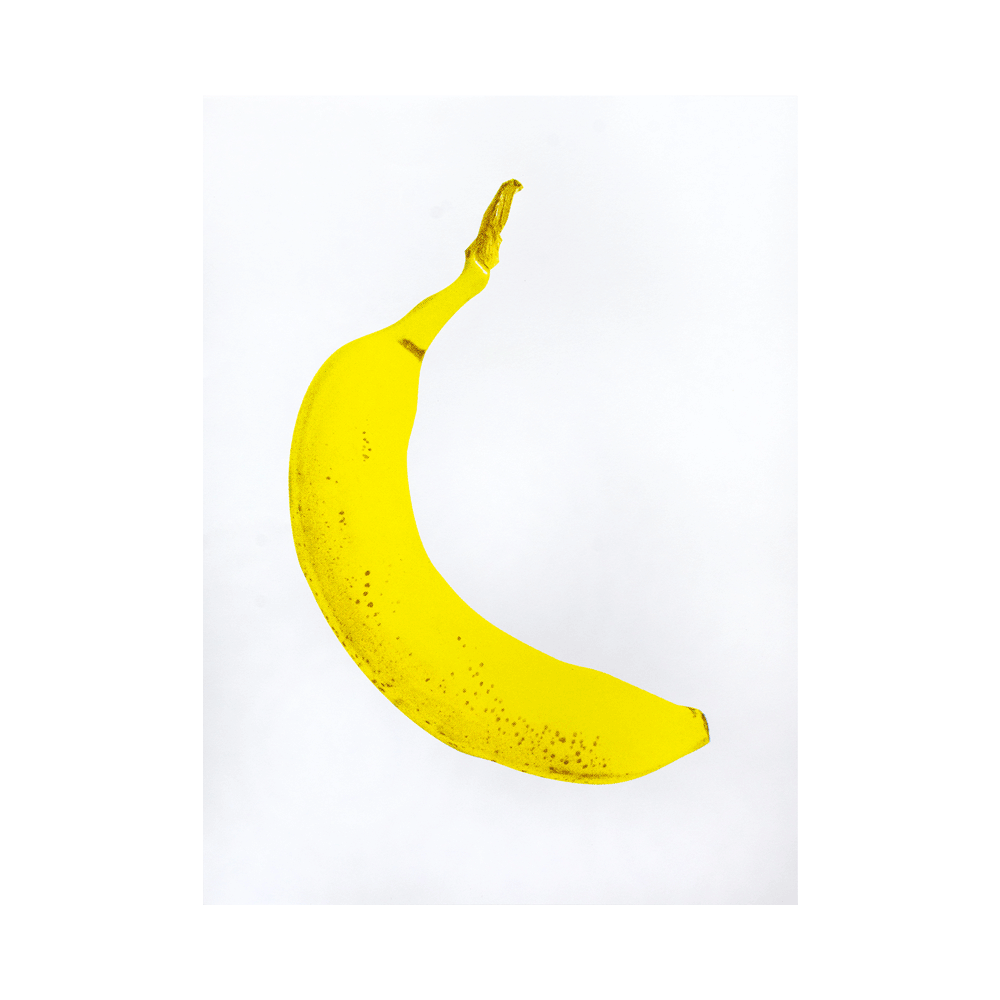 Risographie Artprint Banana